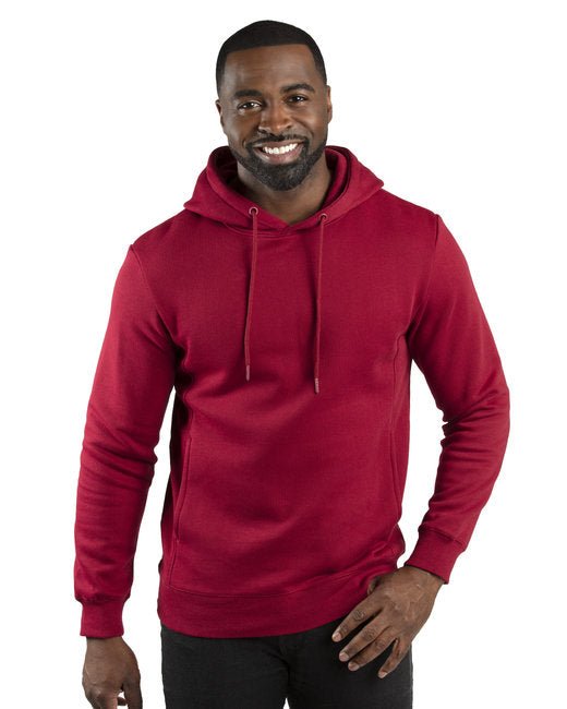 Threadfast Apparel Unisex Ultimate Fleece Pullover Hoodie – Sustainable, Stylish, and Comfortable Threadfast X-Small Burgundy