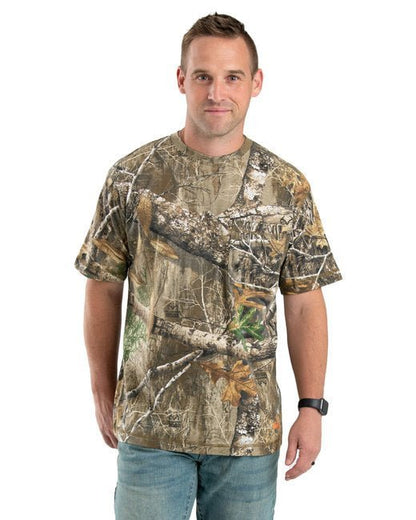 Berne Men's Lightweight Performance Pocket T-Shirt – Moisture-Wicking and Durable Berne