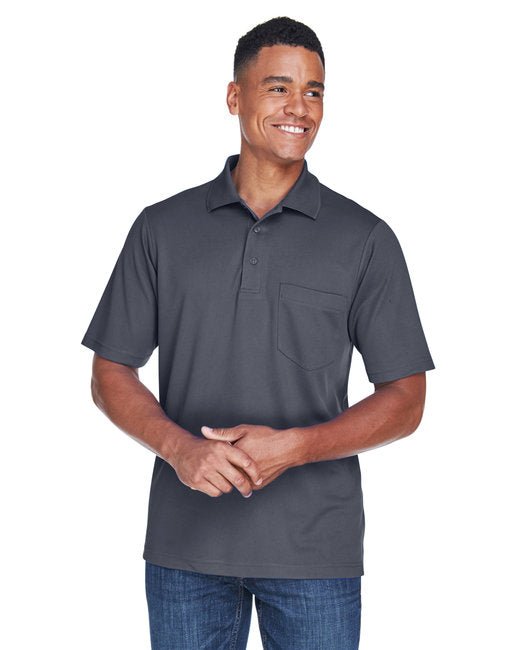 CORE365 Men’s Origin Performance Piqué Polo with Pocket Core365