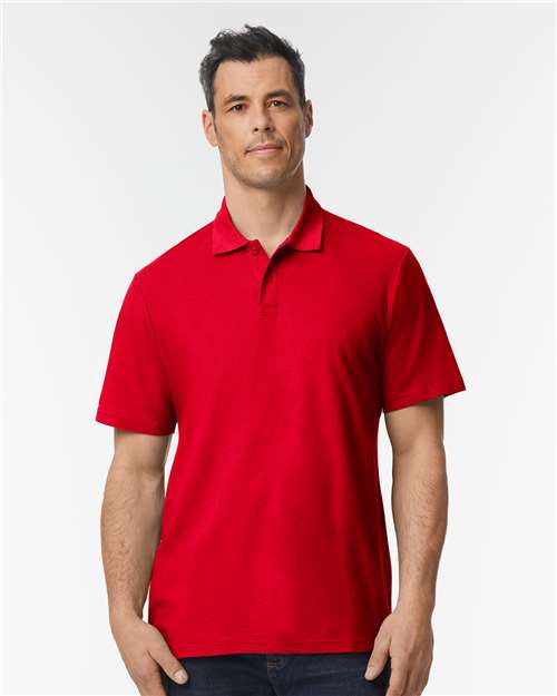 Softstyle® Adult Pique Polo - Gildan | Modern, Comfortable, and Embroidery-Ready Gildan