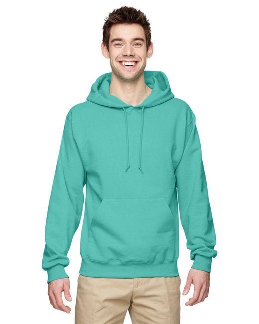 Jerzees Adult NuBlend® Fleece Pullover Hooded Sweatshirt – Soft, Durable, and Eco-Friendly Jerzees Small Cool Mint