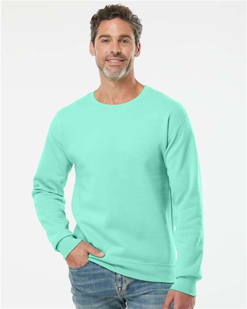 NuBlend® Crewneck Sweatshirt - JERZEES | Comfortable, Durable, and Customizable Jerzees Smalll Mint