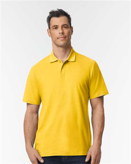 Softstyle® Adult Pique Polo - Gildan | Modern, Comfortable, and Embroidery-Ready Gildan