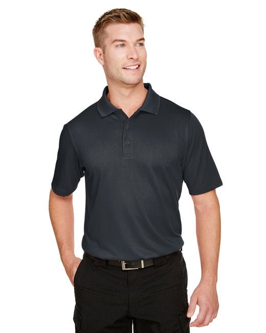 Harriton Men’s Advantage Snag Protection Plus Polo Harriton Small Dark Charcoal