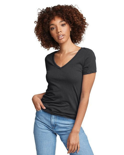 Custom Ladies' Ideal V T-Shirt – Soft, Stylish & Sustainable Design Next Level