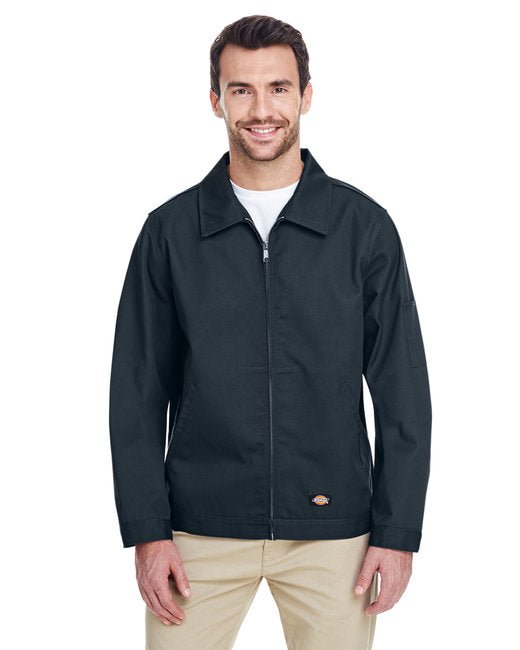 Dickies Men's Unlined Eisenhower Jacket – Durable Workwear Essential Dickies Small Dark Navy