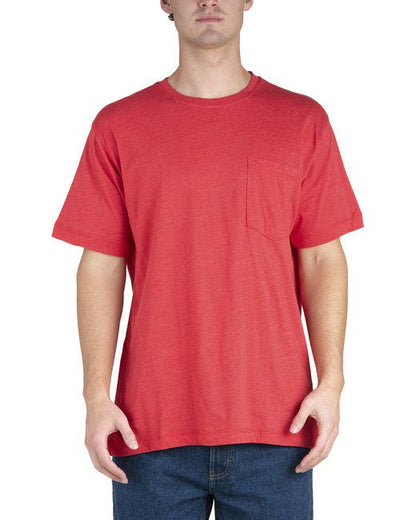 Berne Men's Lightweight Performance Pocket T-Shirt – Moisture-Wicking and Durable Berne
