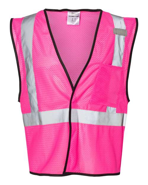 EV Series® Enhanced Visibility Non-ANSI Vest | Lightweight and Versatile Kishigo S/M Pink