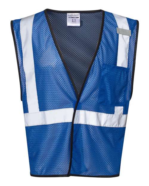 EV Series® Enhanced Visibility Non-ANSI Vest | Lightweight and Versatile Kishigo S/M Royal Blue