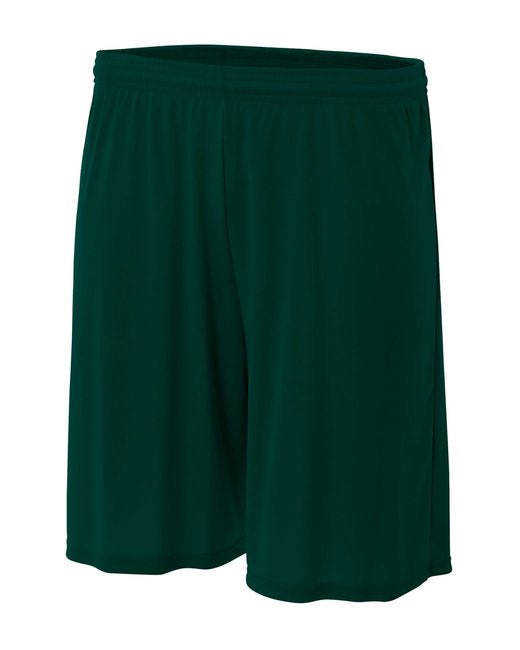 Custom Youth Performance Shorts – 6-Inch Inseam & Cooling Fabric Shorts A4 X-Small Forest Green