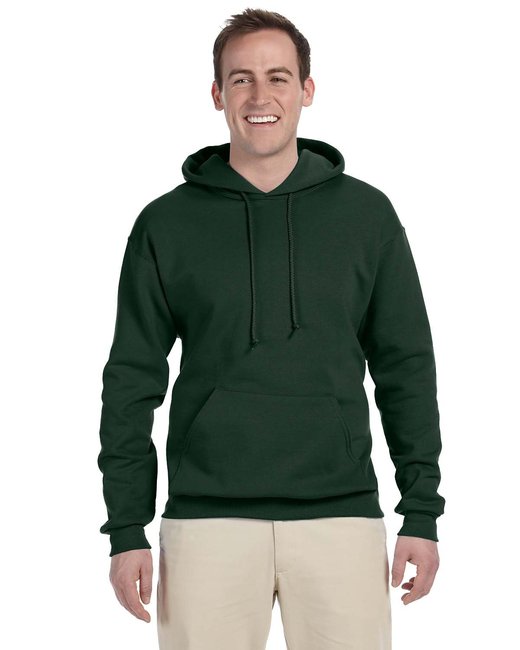 Jerzees Adult NuBlend® Fleece Pullover Hooded Sweatshirt – Soft, Durable, and Pill-Resistant Jerzees Small Forest Green