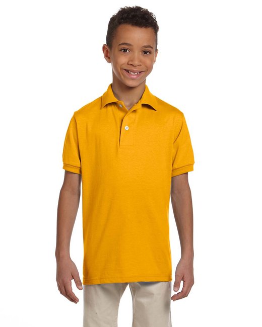 Jerzees Youth SpotShield™ Stain-Resistant Jersey Polo Jerzees