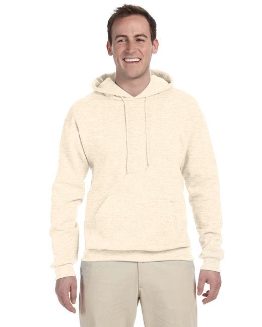 Jerzees Adult NuBlend® Fleece Pullover Hoodie – Soft, Durable, and Pill-Resistant Jerzees Small Sweet Cream