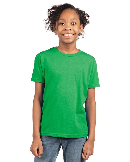 Custom Youth CVC Crew T-Shirt – Comfortable, Durable & Sustainable SOYT Printing Company X-Small Kelly Green