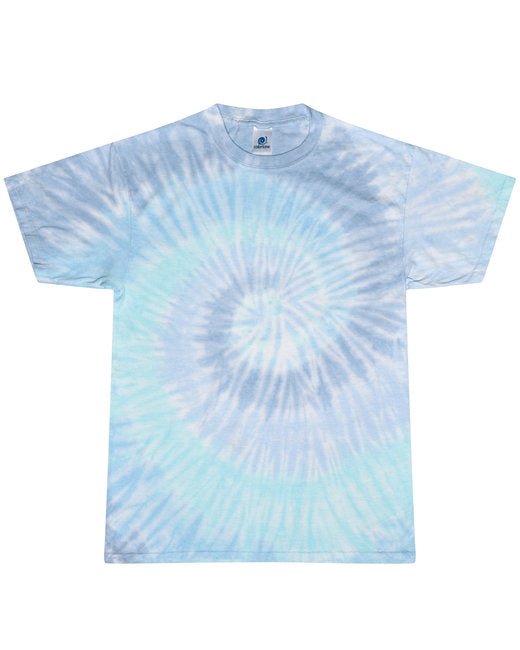Custom Rainbow Spiral Tie-Dye T-Shirt – Bright & One-of-a-Kind Tie-Dye