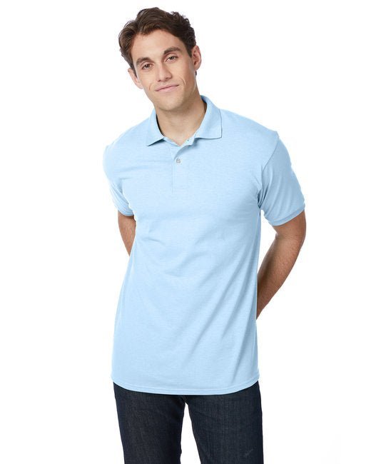 Hanes Adult EcoSmart® Jersey Knit Polo Hanes