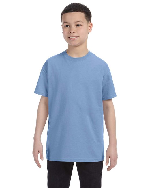 Custom Youth DRI-POWER® T-Shirt – Moisture-Wicking & Durable Jerzees X-Small Light Blue