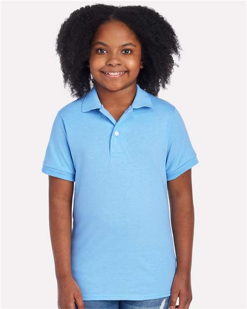 Youth Dri-Power® Polo - JERZEES | Comfortable, Durable, and Moisture-Wicking Jerzees