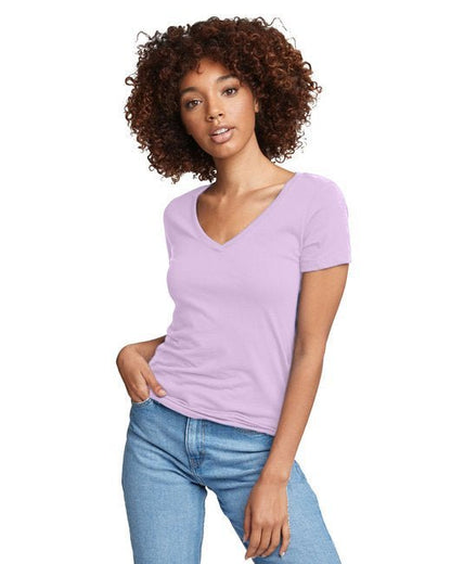 Custom Ladies' Ideal V T-Shirt – Soft, Stylish & Sustainable Design Next Level