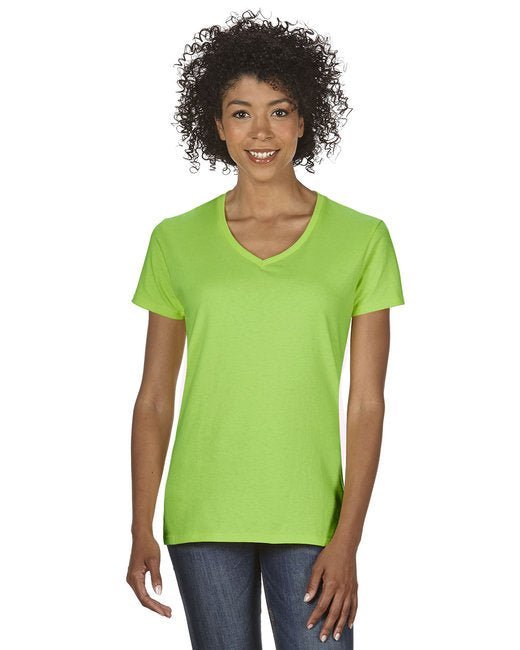 Custom Ladies' V-Neck T-Shirt – Comfortable, Stylish & Sustainable V-Neck Gildan