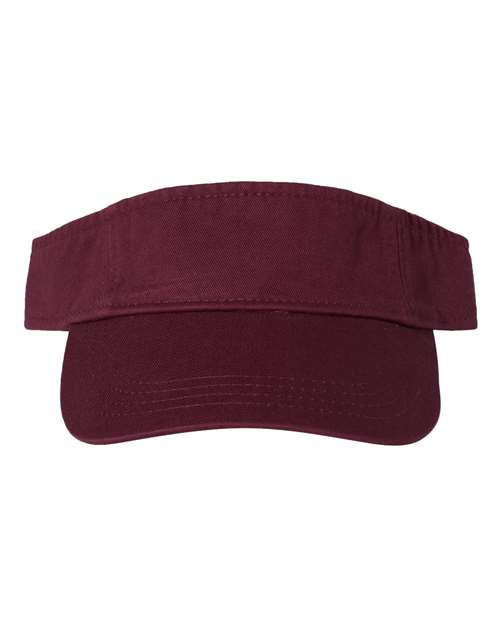 Bio-Washed Visor - Valucap | Durable, Comfortable, and Custom-Ready Valucap