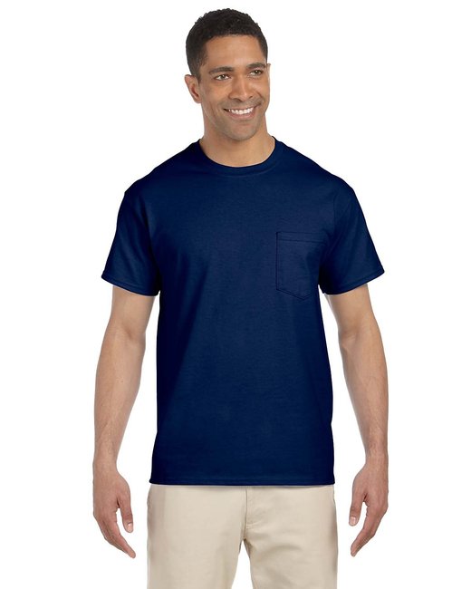 Custom Ultra Cotton® Pocket T-Shirt – Durable & Eco-Friendly Design Pocket T-Shirt Gildan