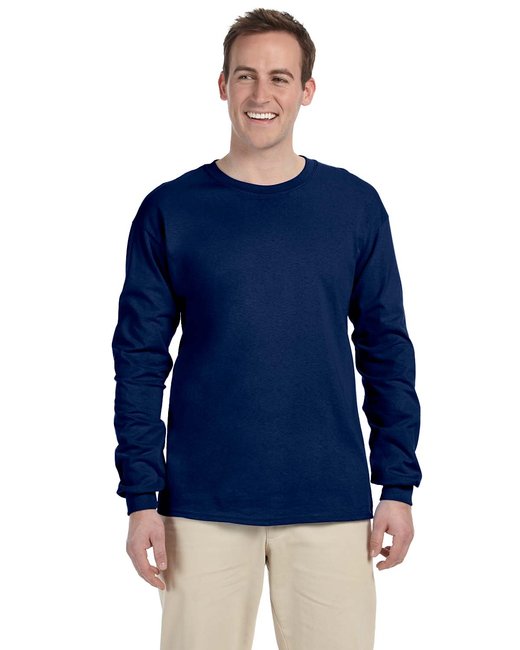 Custom Gildan Ultra Cotton® Long-Sleeve T-Shirt – Soft & Sustainable Long Sleeve Gildan