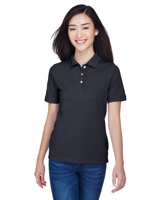 Harriton Ladies' Easy Blend™ Wrinkle-Resistant Polo Harriton