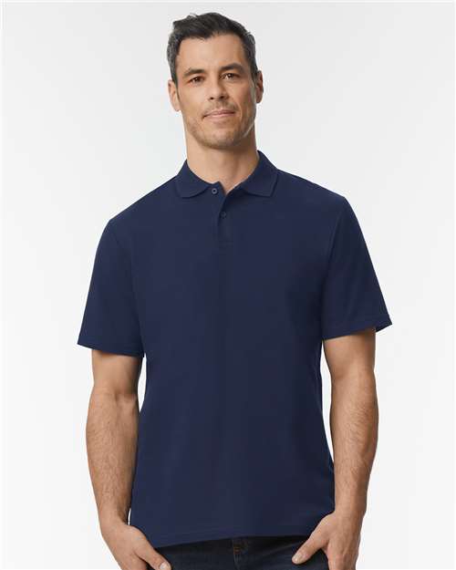 Softstyle® Adult Pique Polo - Gildan | Modern, Comfortable, and Embroidery-Ready Gildan