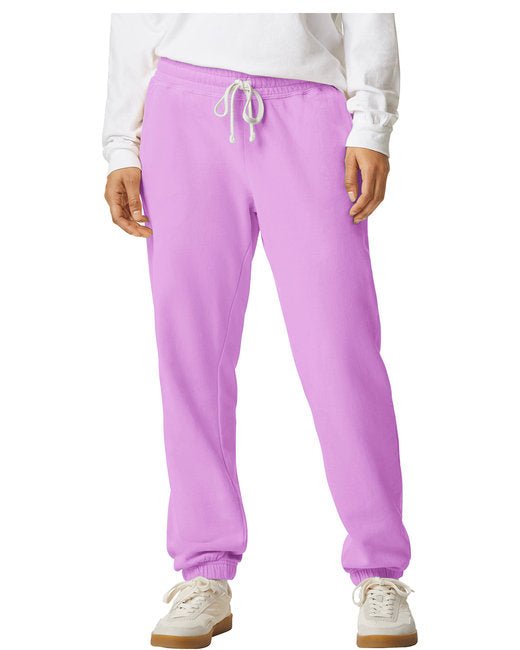 Comfort Colors Unisex Lightweight Cotton Sweatpant – Soft, Sustainable, and Relaxed Comfort Colors Small Neon Violet