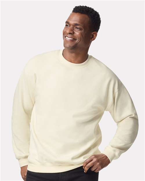 Softstyle® Midweight Crewneck Sweatshirt - Gildan | Comfortable, Durable, and Eco-Friendly Gildan Small Off White