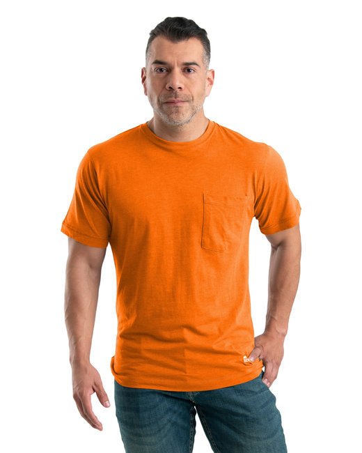 Berne Men's Lightweight Performance Pocket T-Shirt – Moisture-Wicking and Durable Berne