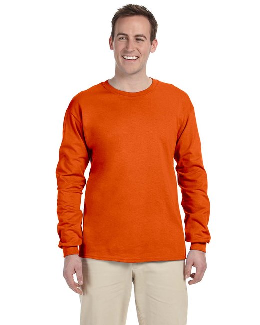 Custom Gildan Ultra Cotton® Long-Sleeve T-Shirt – Soft & Sustainable Long Sleeve Gildan