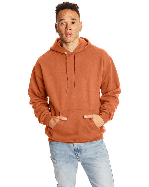 Hanes Adult Ultimate Cotton® Pullover Hooded Sweatshirt – Durable, Warm, and Comfortable Hanes Small Pumpkin
