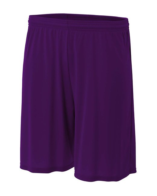 Custom Youth Performance Shorts – 6-Inch Inseam & Cooling Fabric Shorts A4 X-Small Purple
