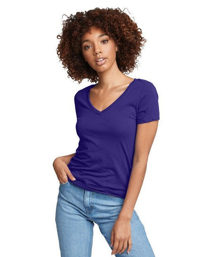 Custom Ladies' Ideal V T-Shirt – Soft, Stylish & Sustainable Design Next Level
