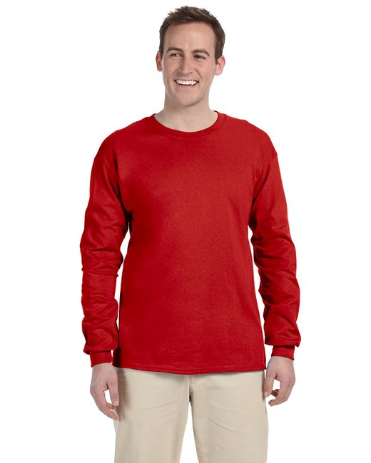 Custom Gildan Ultra Cotton® Long-Sleeve T-Shirt – Soft & Sustainable Long Sleeve Gildan