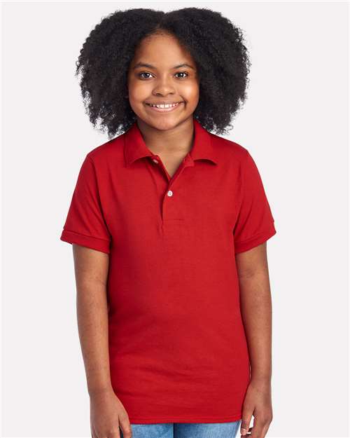 Youth Dri-Power® Polo - JERZEES | Comfortable, Durable, and Moisture-Wicking Jerzees
