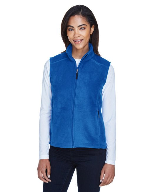 CORE365 Ladies' Journey Fleece Vest – Warm, Durable, and Functional Core365 X-Small Royal Blue