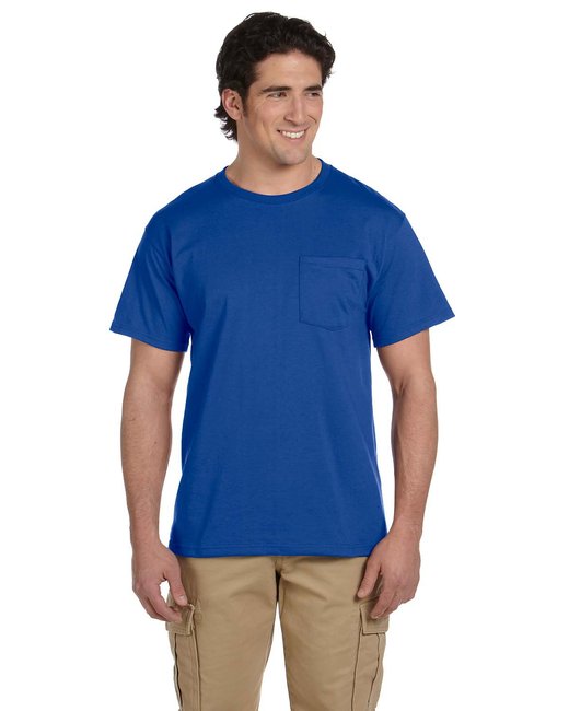 Custom DRI-POWER® Pocket T-Shirt – Moisture-Wicking & Durable Pocket T-Shirt Jerzees