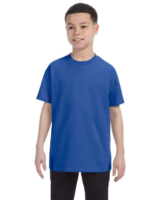 Custom Youth DRI-POWER® T-Shirt – Moisture-Wicking & Durable Jerzees X-Small Royal Blue
