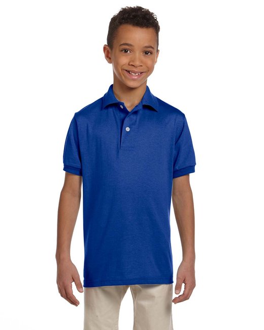 Jerzees Youth SpotShield™ Stain-Resistant Jersey Polo Jerzees