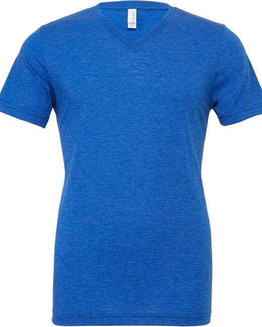 Custom Triblend V-Neck T-Shirt – Unisex, Pre-Shrunk & Eco-Friendly V-Neck Bella Canvas
