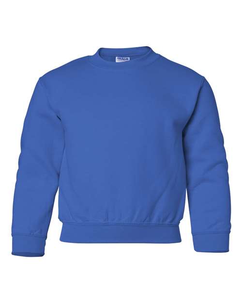 Heavy Blend™ Youth Sweatshirt - Gildan | Durable, Comfortable, and Custom-Ready Gildan X-Small Royal Blue