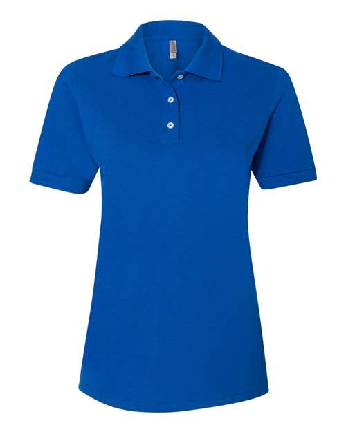 Women’s 100% Ring-Spun Cotton Piqué Polo - JERZEES | Comfortable, Pre-Shrunk, and Embroidery-Ready Jerzees