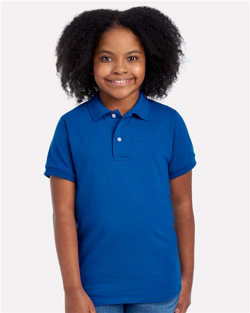 Youth Dri-Power® Polo - JERZEES | Comfortable, Durable, and Moisture-Wicking Jerzees