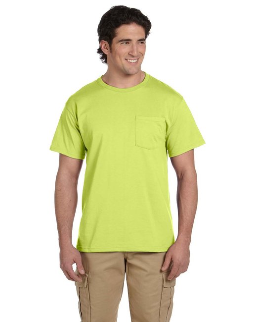 Custom DRI-POWER® Pocket T-Shirt – Moisture-Wicking & Durable Pocket T-Shirt Jerzees