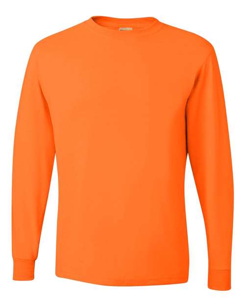 Dri-Power® Long Sleeve 50/50 T-Shirt - JERZEES | Performance and Comfort Combined Jerzees