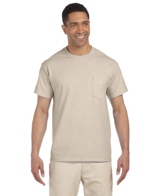 Custom Ultra Cotton® Pocket T-Shirt – Durable & Eco-Friendly Design Pocket T-Shirt Gildan
