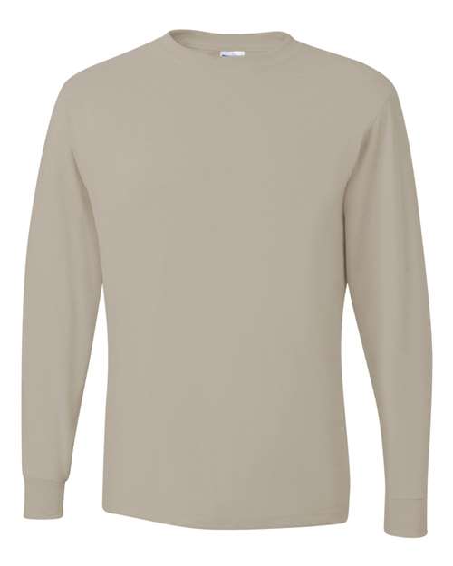 Dri-Power® Long Sleeve 50/50 T-Shirt - JERZEES | Performance and Comfort Combined Jerzees